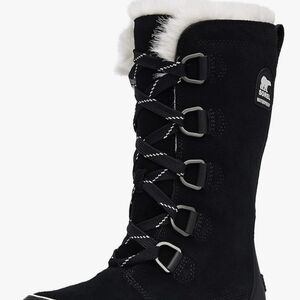 Sorel Women's Black and White Winter Boots